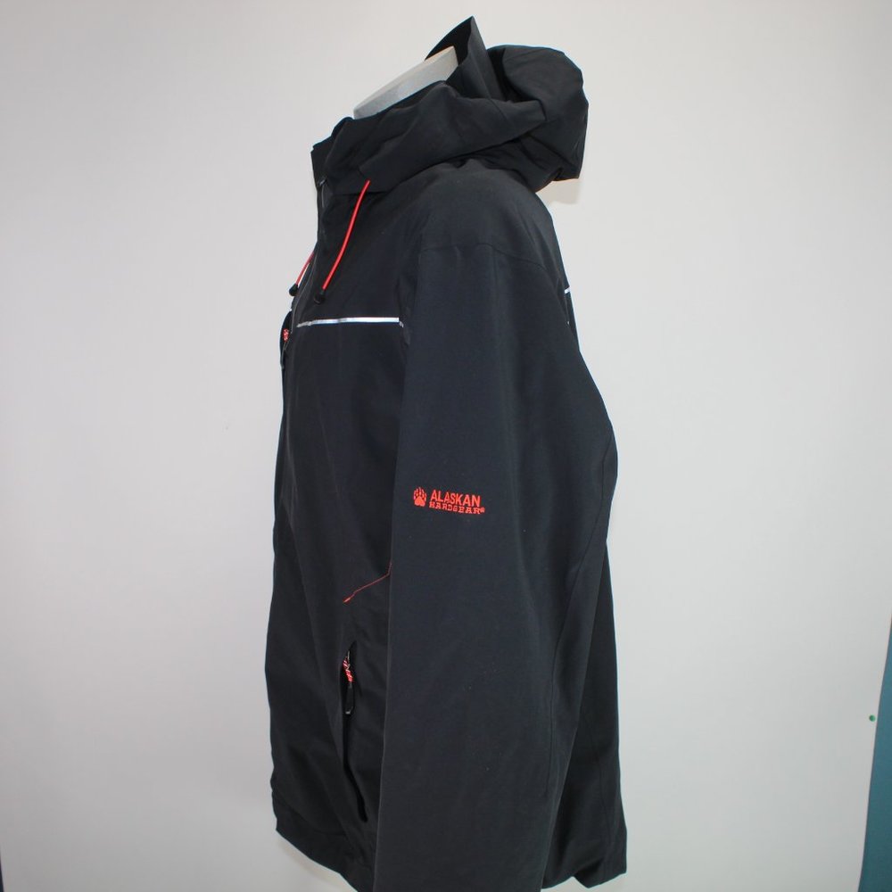 Duluth Trading Co Black Performance Jacket with Red Accents - Picture 6 of 13